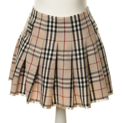 burberry pink plaid skirt|vintage burberry pleated skirt.